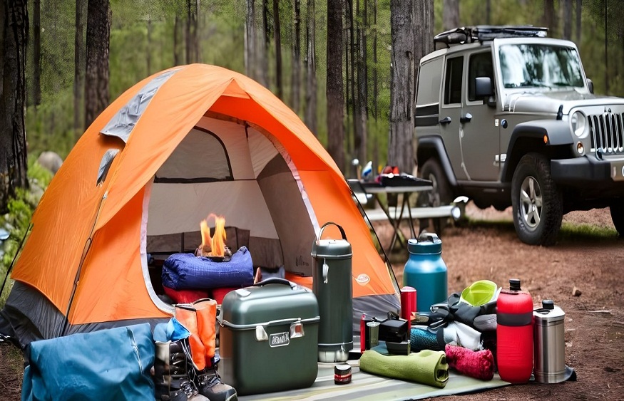 organized to go camping